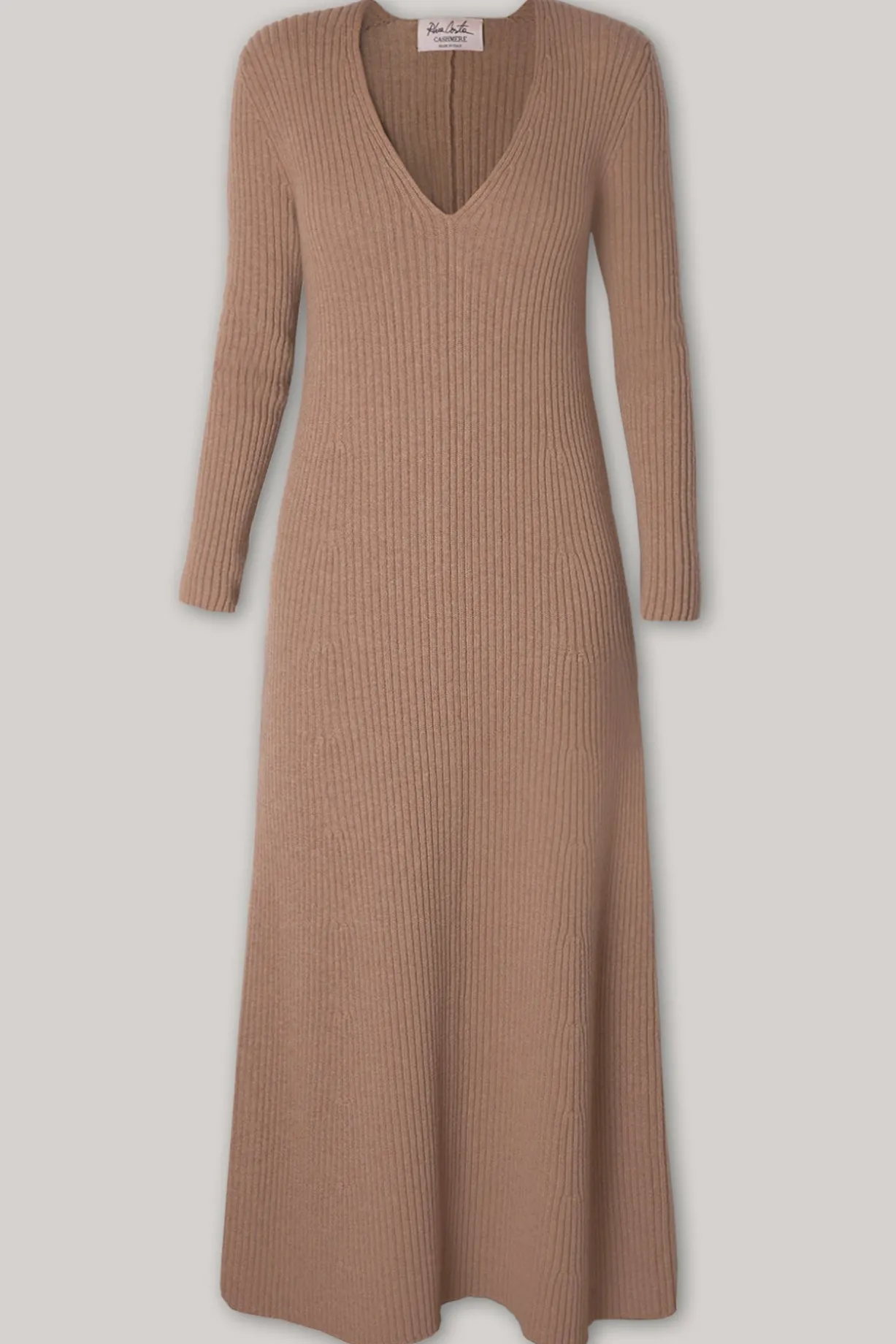 Adriel Wool and Cashmere-blend Dress