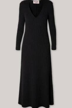 Adriel Wool and Cashmere-blend Dress