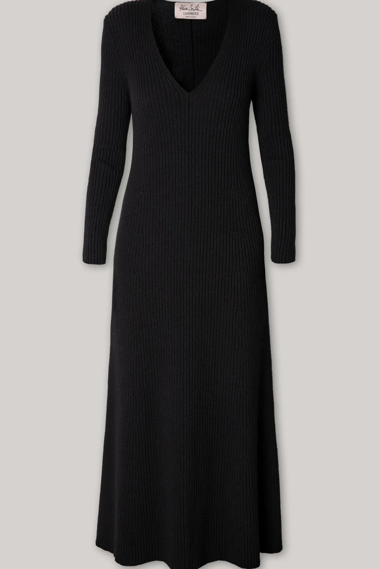 Adriel Wool and Cashmere-blend Dress