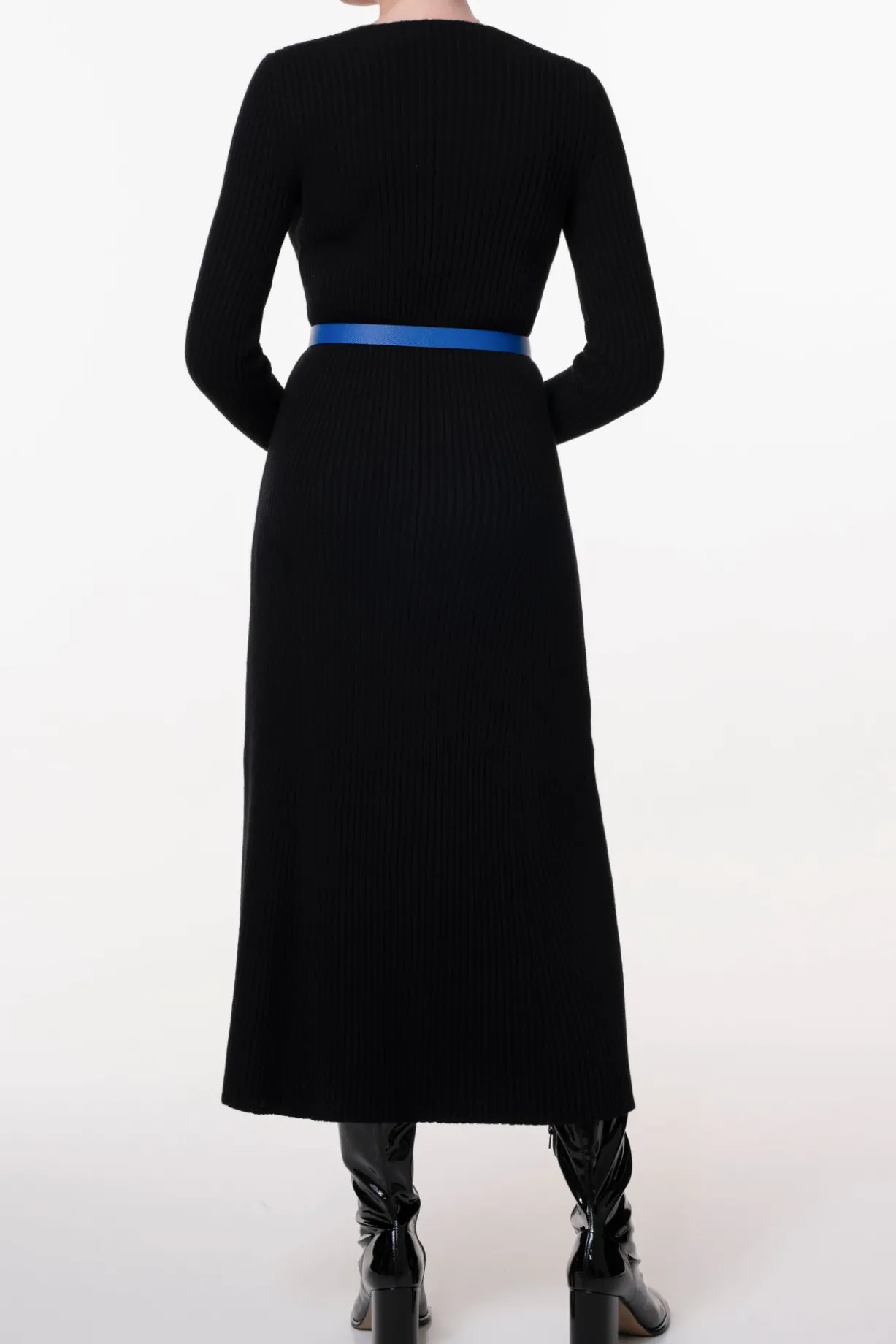 Adriel Wool and Cashmere-blend Dress