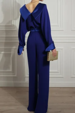 Angelina Jumpsuit In Royal-Blue