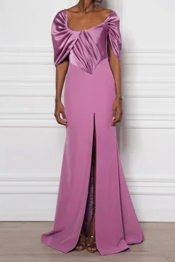 Areej Long Dress In Hydrangea