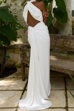 Artemis Long Dress In Off-White