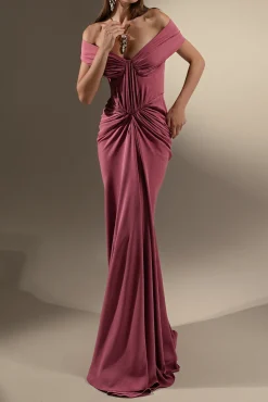 Dalila Dress In Rouge