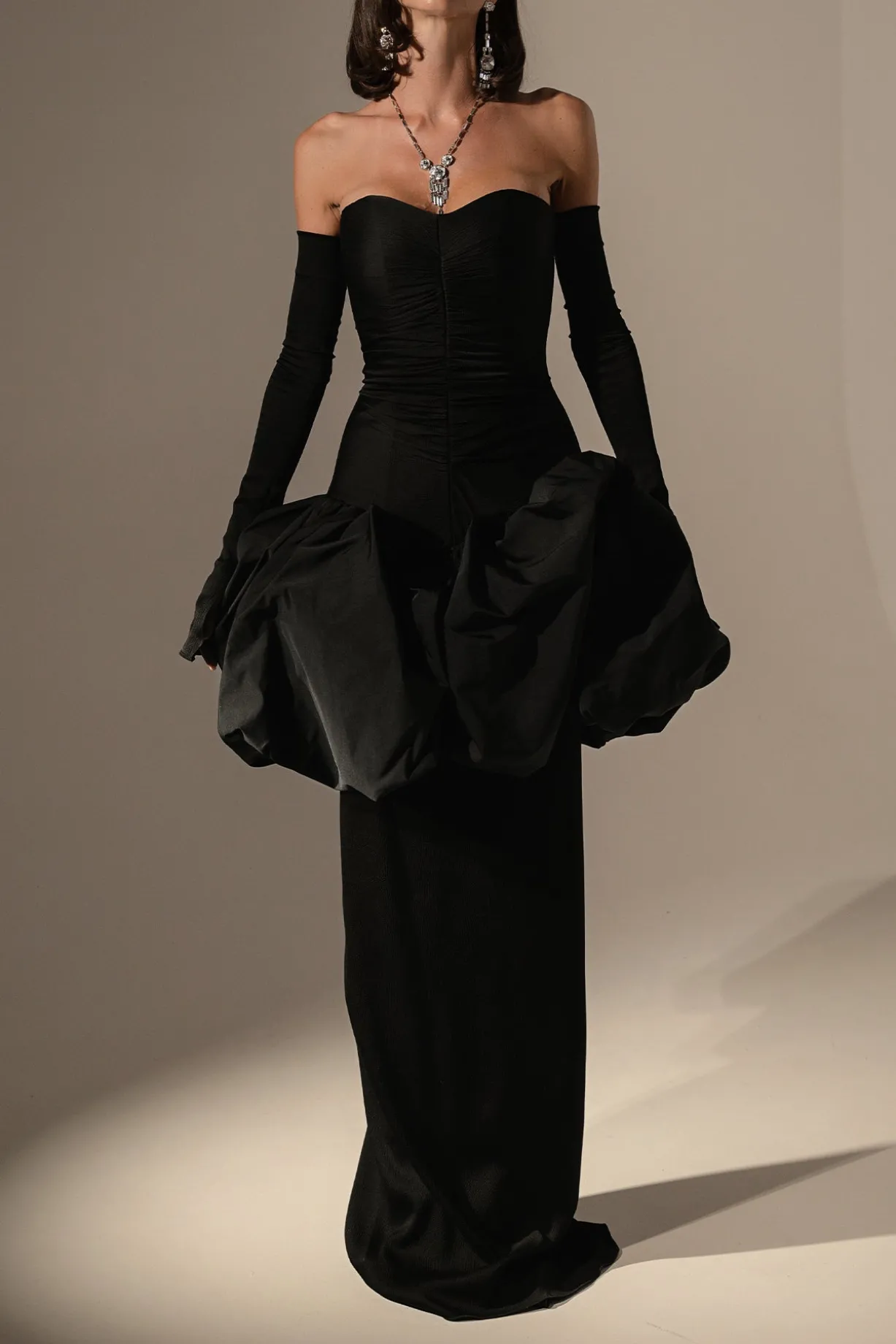 Elara Dress In Black
