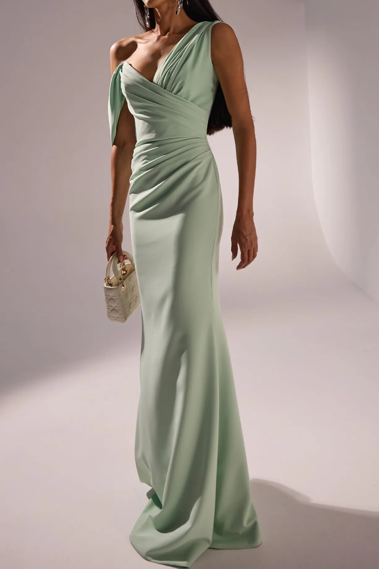 Emma Dress In Pistachio