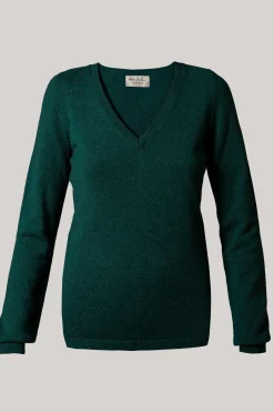 Evangeline V-Neck Cashmere Sweater