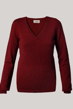 Evangeline V-Neck Cashmere Sweater