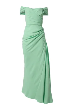 Gaia Long Dress In Avocado