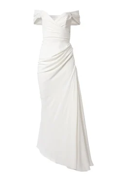 Gaia Long Dress In Off-White