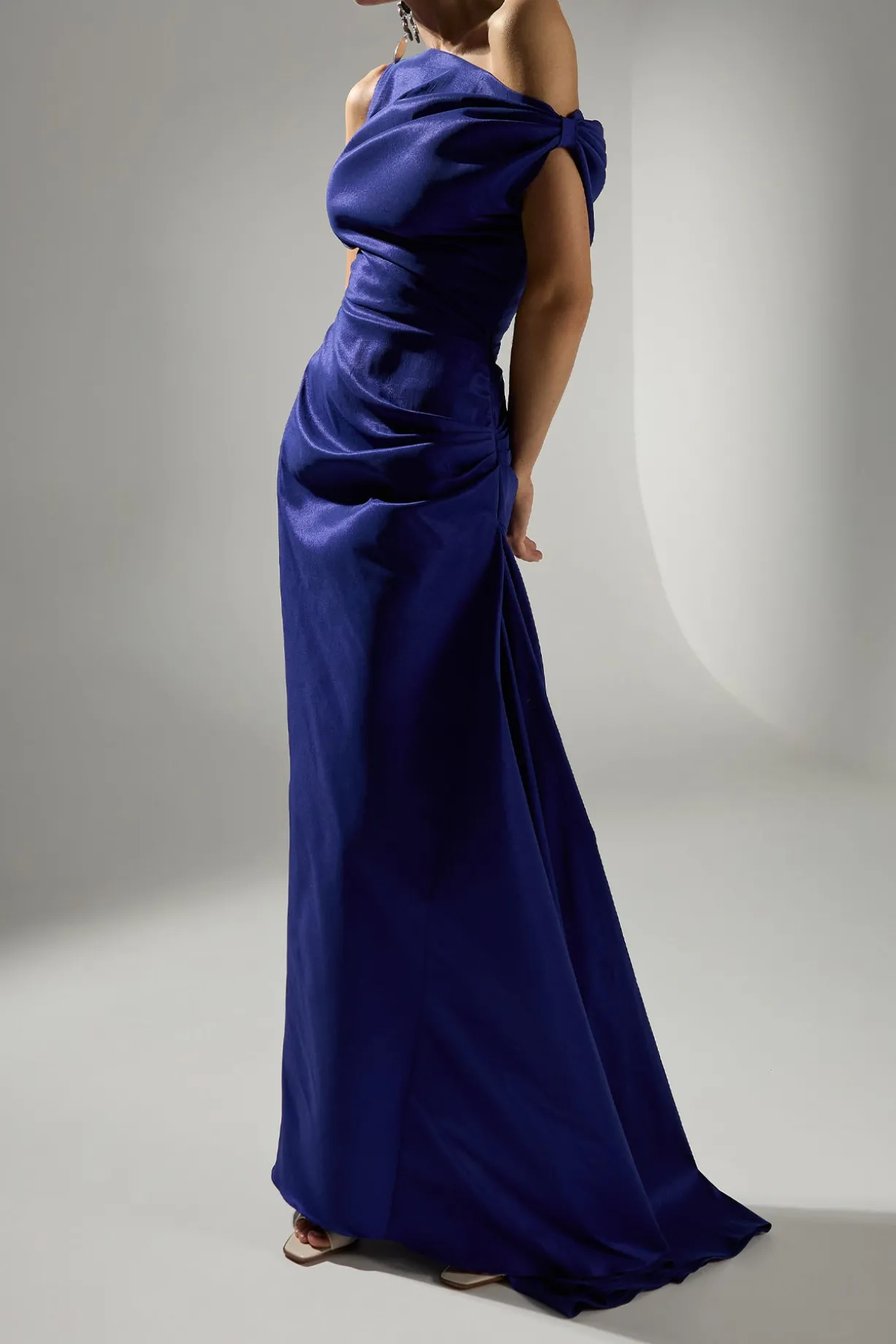 Hayfa Dress In Royal-Blue