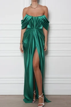 Helyna Persian Green Dress