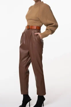 Jophiel Wool and Cashmere-blend Sweater In Rhum