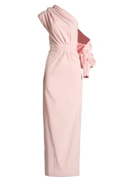 Karima Long Dress In Ballet-Pink
