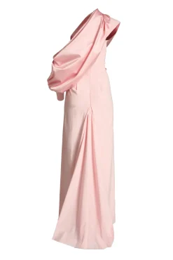 Karima Long Dress In Ballet-Pink