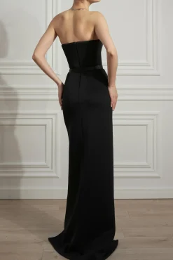Khalesi Black Scuba Dress
