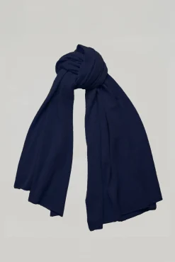 Lux Cashmere Scarf In Neptune