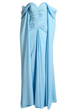 Saliya Dress In Sky-Blue
