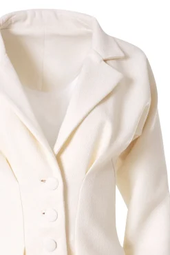 Structured Jacket In Cream
