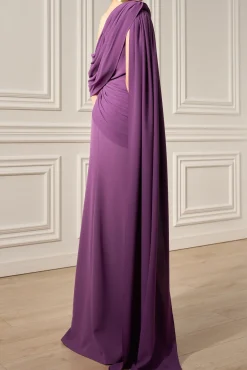 Taliba Dress In Plum