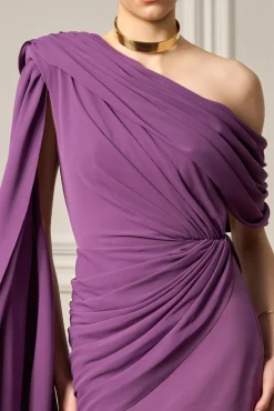 Taliba Dress In Plum