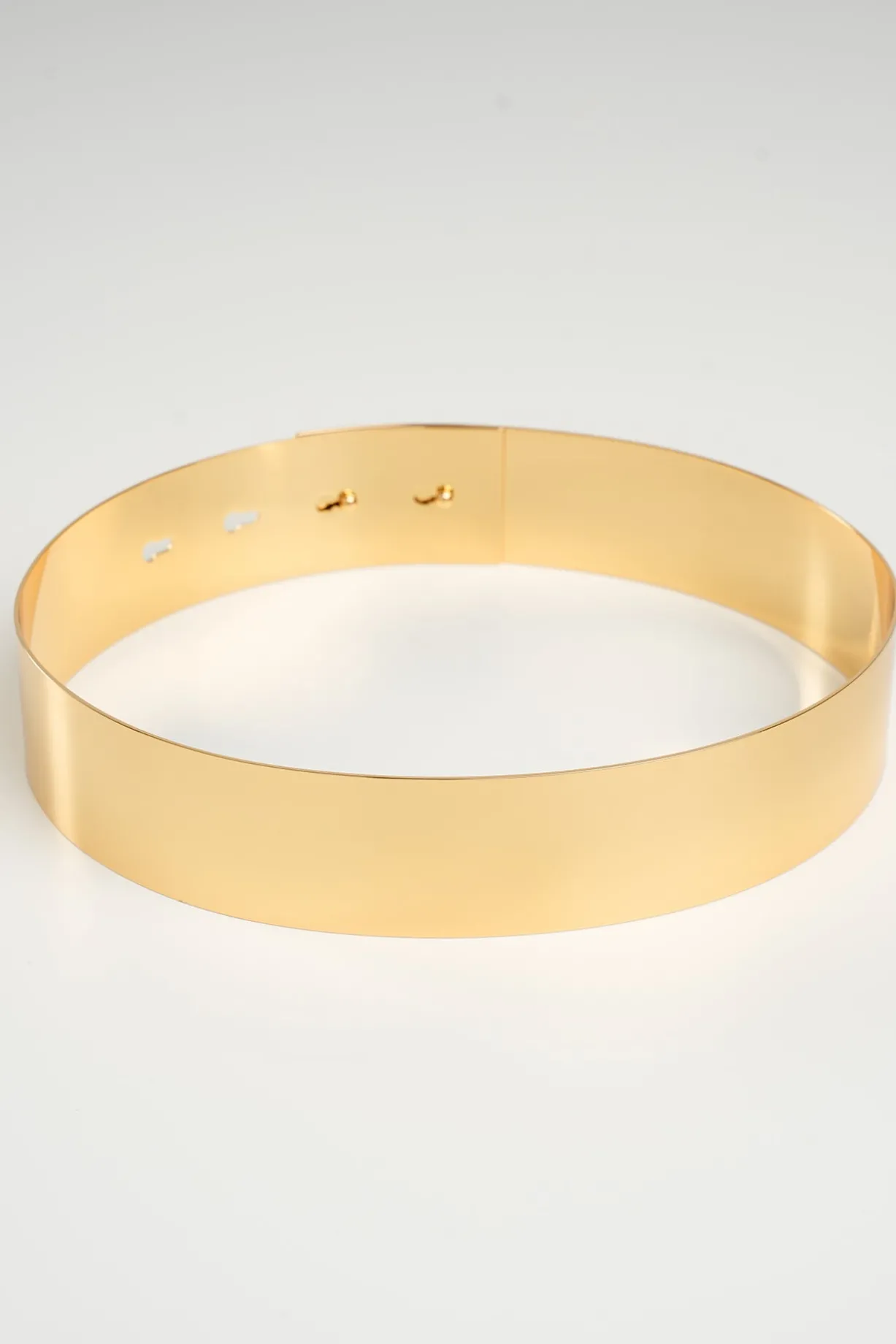 Xenis Full Metal Belt In Gold-Plated