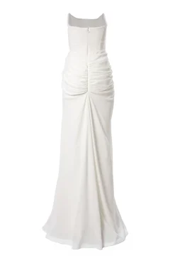 Zaira Long Dress In Off-White